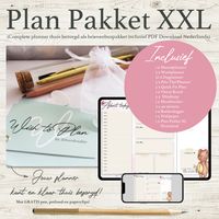 Bear Blossom planner pakket XL brievenbuspakket - Product template 1