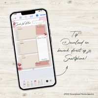 Bear Blossom quick fix planner - Product template 3
